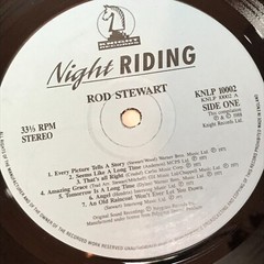 ROD STEWART Night Riding 1988 UK Vinyl LP Maggie May record Reason To Believe