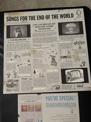 Fallout 3 + 4 Last Songs for the End Of The World VGM Black Vinyl LP