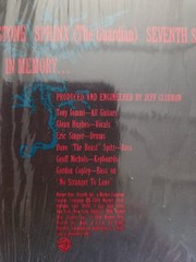 Black Sabbath Feat. Tony Iommi Seventh Star Vinyl. Original Wrapping!