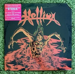 HELLION s/t New Renaissance 1986 USA press SEALED + HYPE L.A. heavy metal