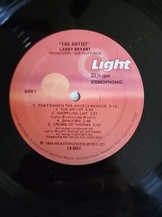 Larry Bryant “The Artist” (Near Mint) Vinyl LP 1984 Contemporary Christian Lp