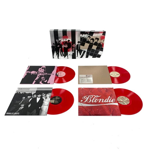 BLONDIE – AGAINST THE ODDS – 1974-1982 – 4-LP DELUXE RED VINYL BOX SET – NEW!