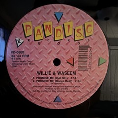 Willie & Waseem Promise Me 12″ Vinyl Single 33 RPM Pandisc 1990 PD-060A/B