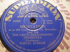 Rafael KUBELIK Josef Suk MEDITATION on Old Chorale St Wenceslas Czech SUPRAPHON