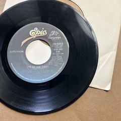 Survivor Eye Of The Tiger/Take You On A Saturday 1981 Epic 45 add. ship .10 cent