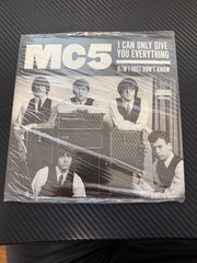 MC5 I can only give you everything GARAGE ROCK PSYCH PIC SLEEVE 45 REISSUE 2018