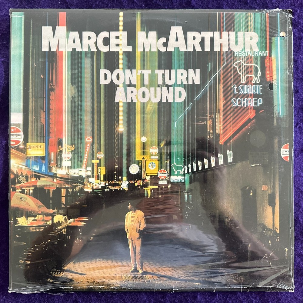Sealed ~ MARCEL McARTHUR Don’t Turn Around ’88 FORTRESS Gospel Funk Soul ss MINT