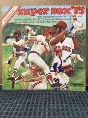 Super Sox ’75 LP Boston Red Sox Jim Rice Carlton Fisk Luis Tiant Yaz 1975/SEALED