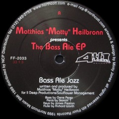 Matthias Heilbronn – The Bass Ale EP (12″) (Good Plus (G+)) – CC1
