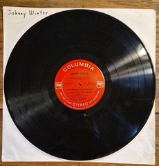 Johnny Winter: Self-Titled ~ Columbia Records CS 9826 1969 Record Only