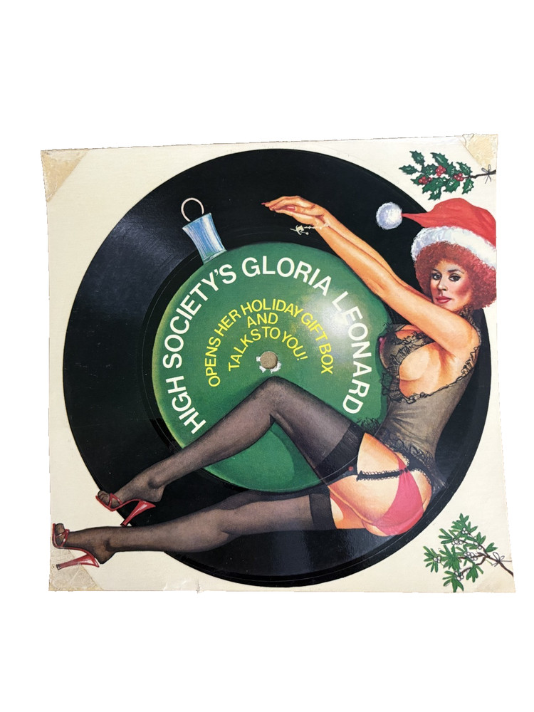 Gloria Leonard Holiday Gift Box Record – High Society 7″ Record