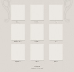 &TEAM [MARK ON ME] KR 2nd Mini Album SOLO Ver/CD-R+5 Post Card+Tag+2 Photo Card