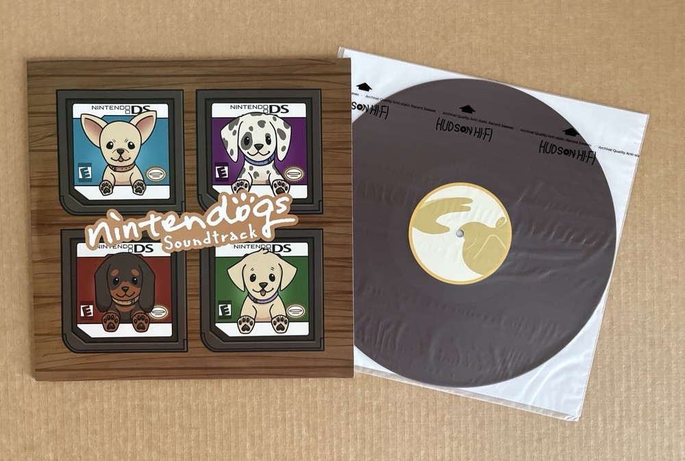 Nintendogs LP OST Vinyl Not Moonshake VGM Nintendo DS