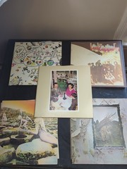 5 Vinyl LP Lot Led Zeppelin III IV Houses Holy Presence II 70s Hard Classic Rock