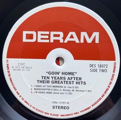 TEN YEARS AFTER Goin’ Home Their Greatest Hits 1975 LP on Dream #DES 18072 ROCK