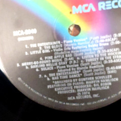 MCA Records The Sting Soundtrack 1974 12″ Black Vinyl LP MCA-2040 Cover