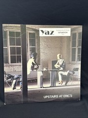 1982 – YAZ – UPSTAIRS AT ERICS – 1ST PRESS LP – with hype sticker – near mint