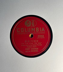 Vintage Columbia 78 RPM Benny Goodman Helen Forrest Bewitched This Is New