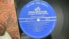 RCA Victor Dorothy Olsen LULLABIES FOR SLEEPY-HEADS LP