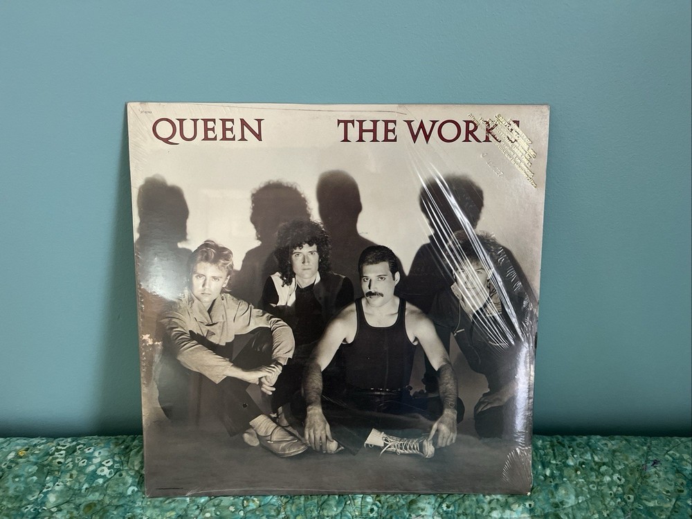QUEEN THE WORKS 1984 LP Vinyl SEALED PROMO Capitol Records. Read description