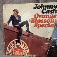 JOHNNY CASH~9 Albums Lp’s~LIVE AT SAN QUENTIN~THE SUN YEARS