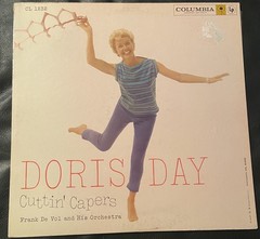 Doris Day Cuttin’ Capers Vinyl LP Record 1958 Columbia CL 1232