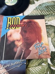 LOT 7 ALBUM VINYL LP Rod Stewart VG+ Lyrics Insert Booklet Gatefolds Rare Rock