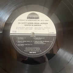 Gil Scott-Heron – Winter In America LP – 1974 – Strata East SES19742 – VG+/VG
