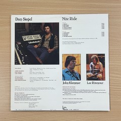 Dan Siegel – Nite Ride 1980 First Edition Vinyl LP Jazz-Funk VG+