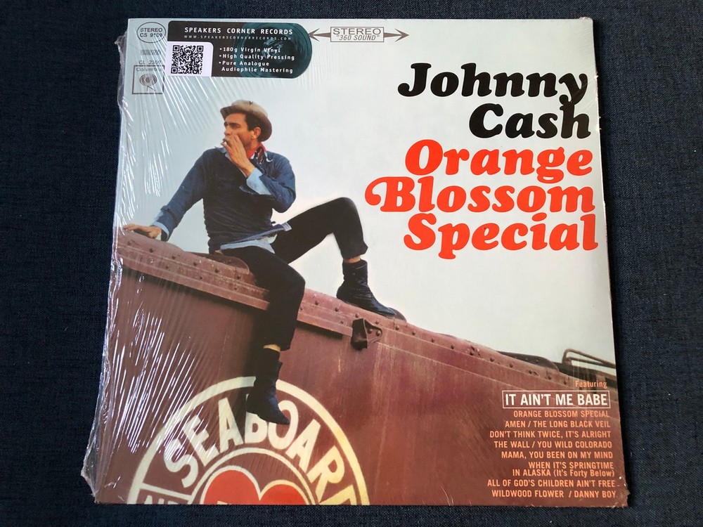 Johnny Cash – Orange Blossom Special Vinyl LP Columbia – CS 9109 2014
