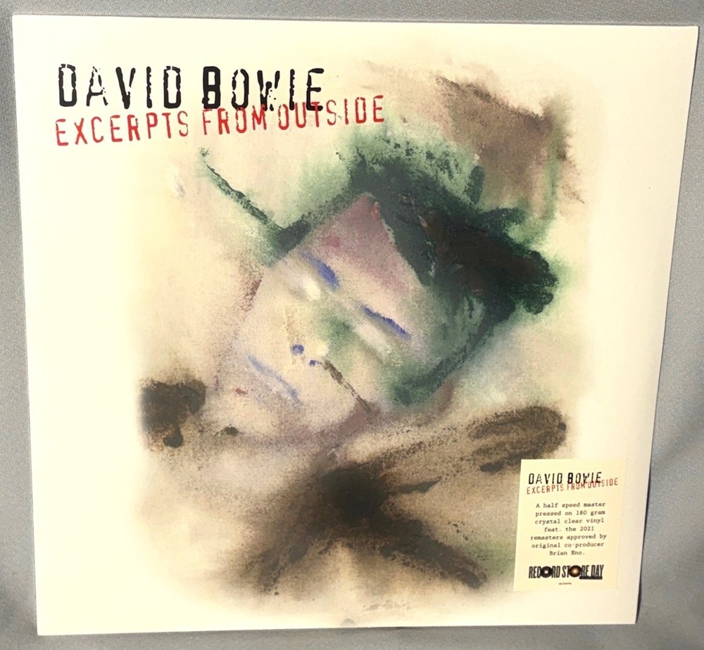 LP DAVID BOWIE Excerpts From Outside (CLEAR VINYL, RSD 2026) NEW MINT SEALED