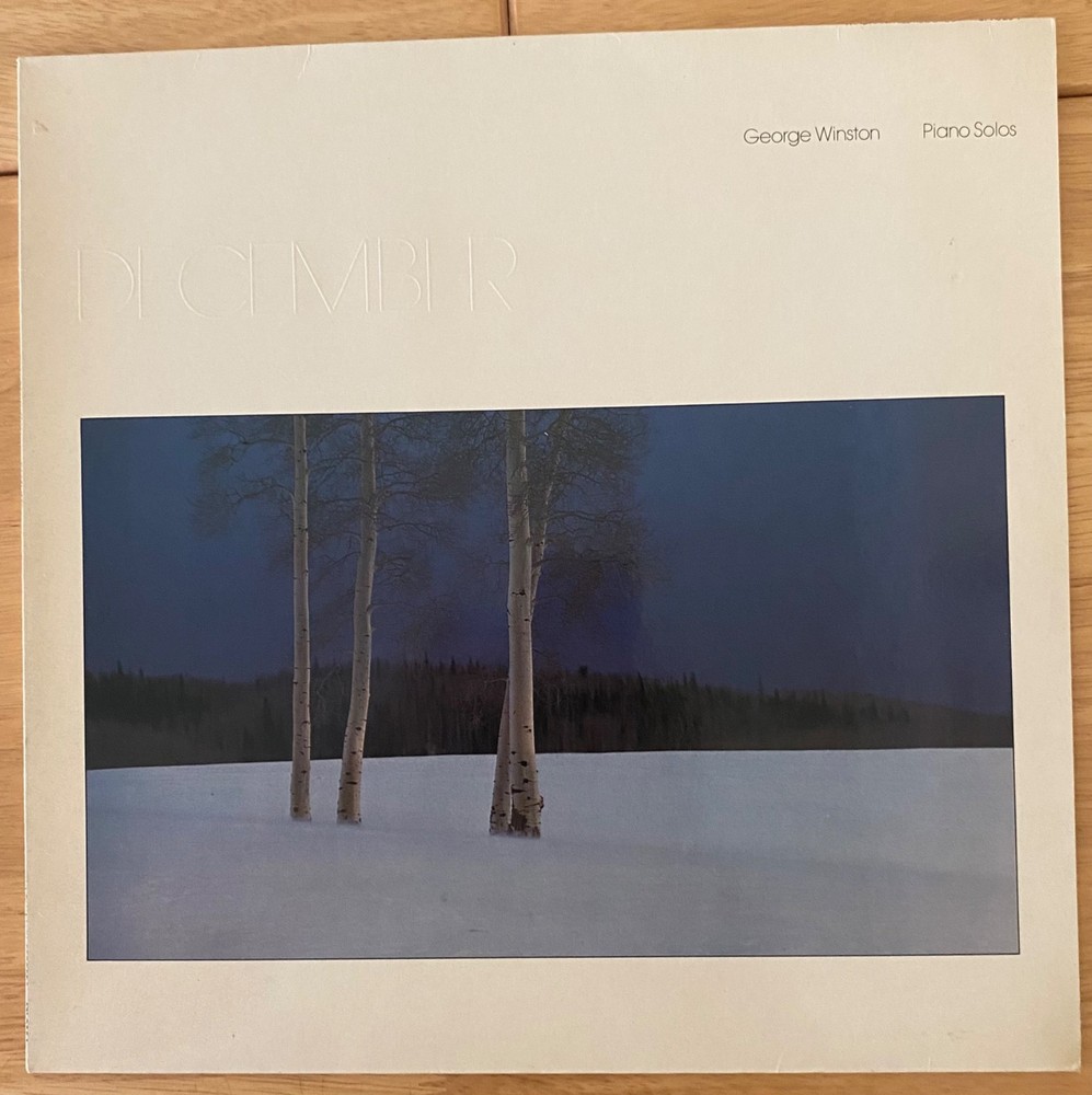 George Winston – December Windham Hill Records vinyl LP – EX/EX