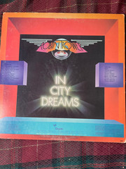 TWO Robin Trower LP’s In City Dreams & For Earth Below Blues Rock 1970’s