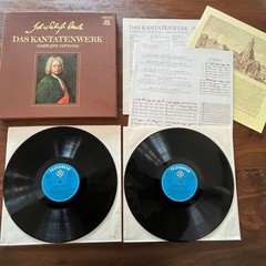J.S. Bach Das Kantatenwerk Complete Cantatas Vol 4 LP Box Set 1972 Telefunken