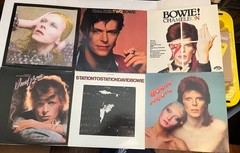 David Bowie Record Lot VGC/EXC Original Owner LPs AND Hunger Games Picture Disk