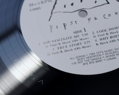 ORIGINAL 1984 JEAN MICHEL BASQUIAT ART COVER THE OFFS FIRST RECORD VINYL LP RARE