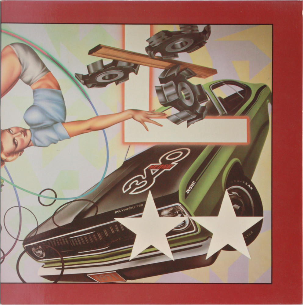 THE CARS Heartbeat City USED 1984 LP Rock New Wave Drive Vinyl Record EKS-60296