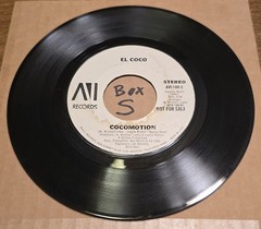 El Coco: Cocomotion/same – VG+ | 1977 Funk/Soul 45rpm – AVI Records Promo