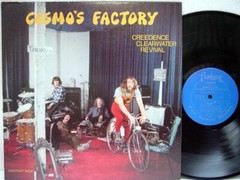 CREEDENCE CLEARWATER REVIVAL – Cosmo’s Factory LP (US Pressing, Silver FANTASY)