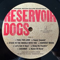 Various – Reservoir Dogs (Original Motion Picture Soundtrack) (LP) (Mint (M)) –