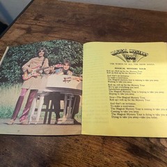 Beatles Magical Mystery Tour UK Stereo Double 7″ EP SMMT 1 Yellow Booklet