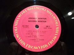 JOHNNY WINTER SECOND WINTER 2 X VINYL LP ALBUM 1969 KCS 9947