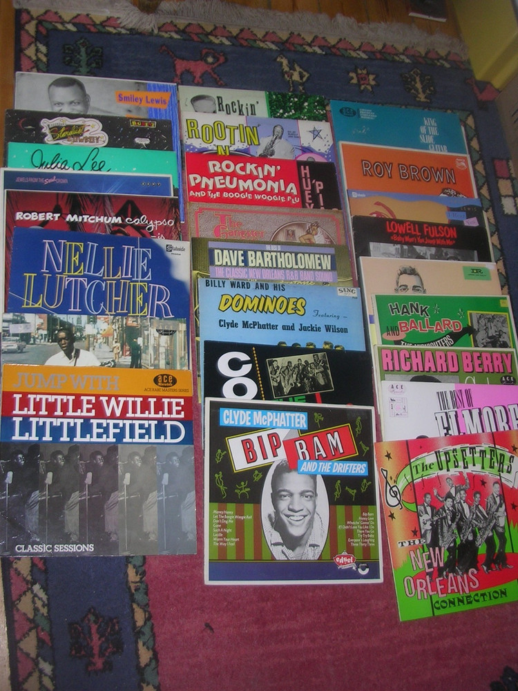 Vinyl Record Collection Job Lot Bundle 25 LPs ~ 1950s R&B Ace Charly Stateside