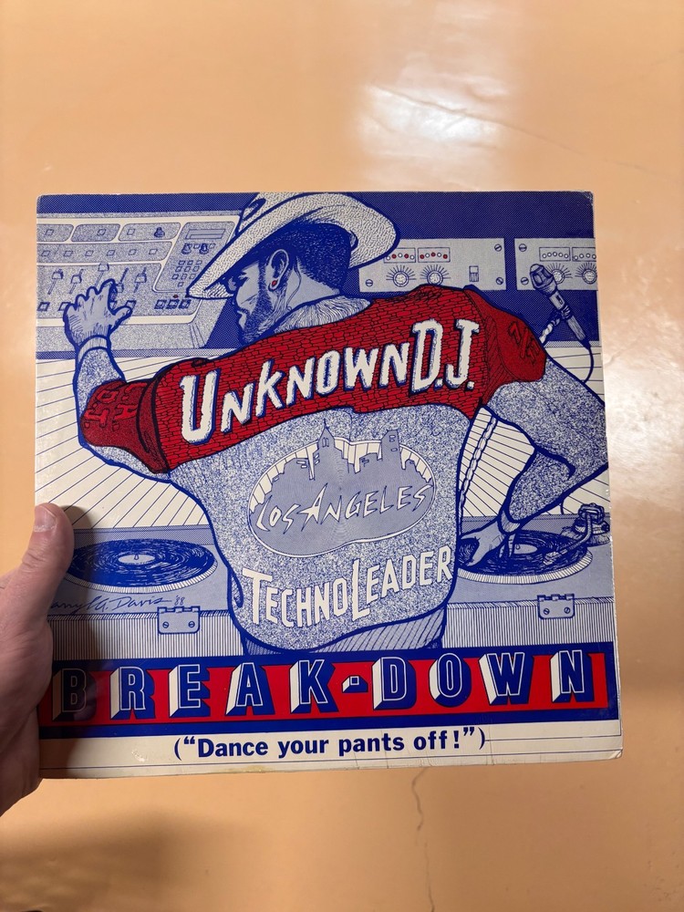 The Unknown D.J. – Break-Down Dance Your Pants Off Sealed Dented Corners