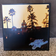 Eagles- Hotel California Black Vinyl LP Vintage Classic Rock Album WITH POSTER!