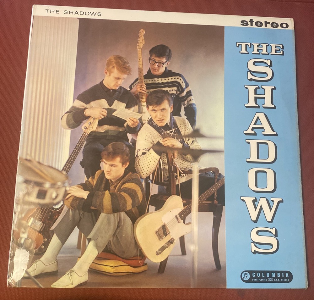 The Shadows – The Shadows 1961 Scarce Stereo LP First Pressing EXC (4)
