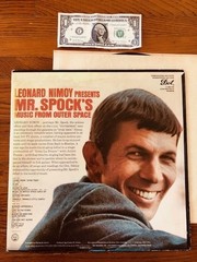 LEONARD NIMOY PRESENTS MR. SPOCK’S MUSIC FROM OUTER SPACE DOT DLP 25794 VG