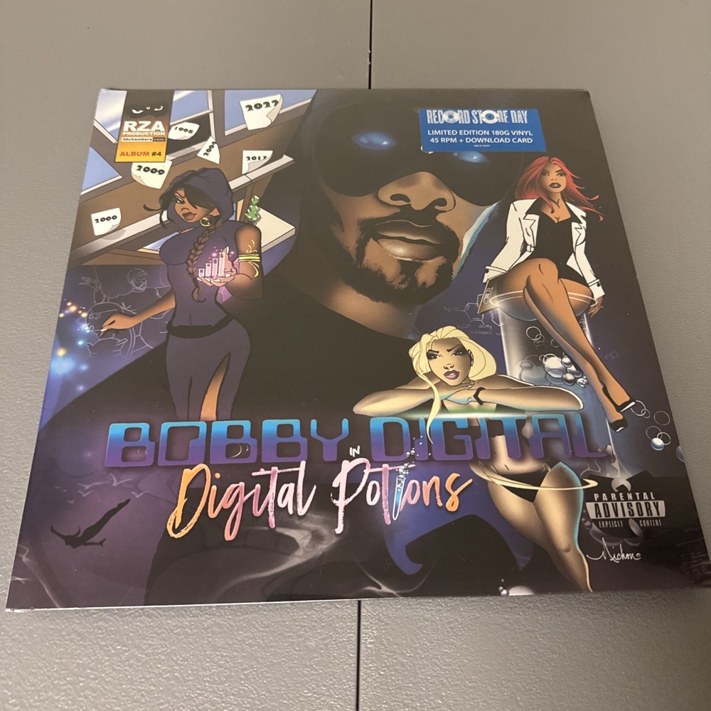 RZA as Bobby Digital “In Digital Potions” LP Vinyl Black Friday RSD 2022