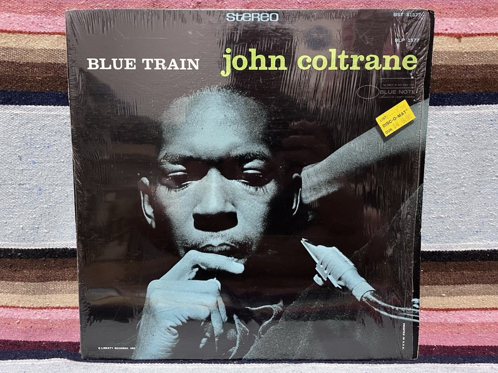 John Coltrane “Blue Train” Bebop Jazz Vinyl LP Record BST 81577 RVG in Shrink