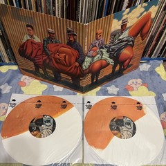 The Mars Volta Amputecture Vinyl Record 2006 OG Pressing (White/Orange Split)